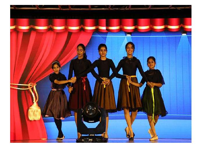 Classical dance performance
